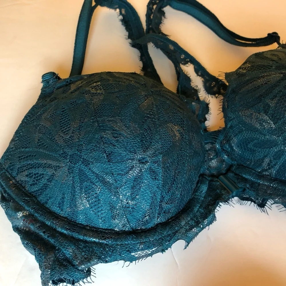 Victoria’s‎ Secret PINK Date Racerback Bra Teal